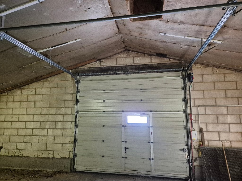 Sectionaalpoort te koop, Ophalen, Gebruikt, Garagedeur, Metaal