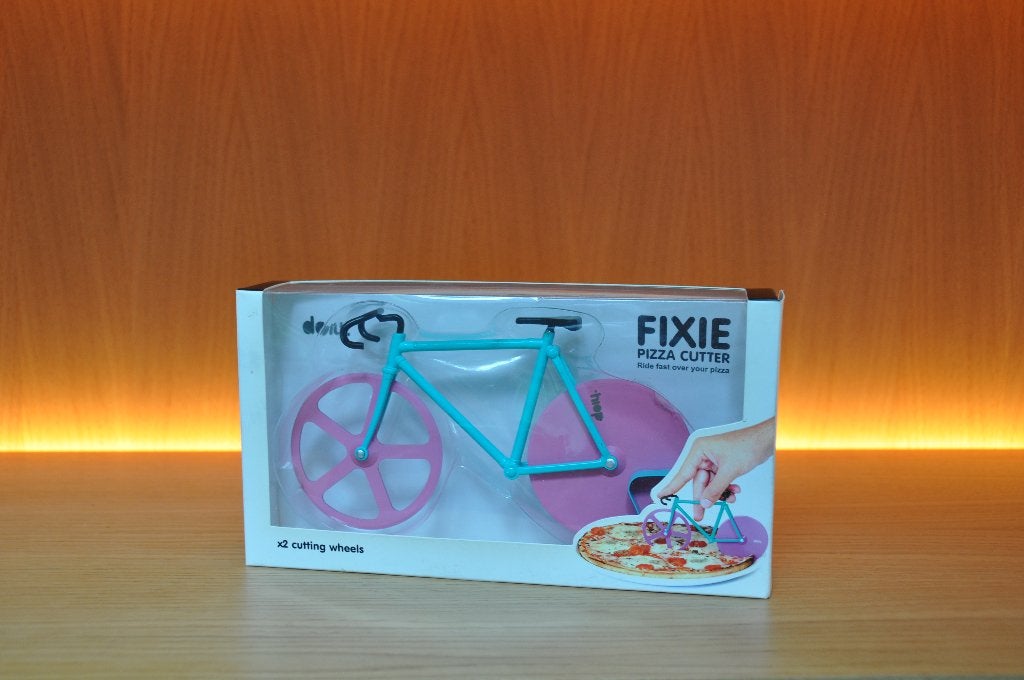 pizza snijder  fiets, Huis en Inrichting, Keuken | Bestek, Overige materialen, Los bestek, Nieuw, Overige merken