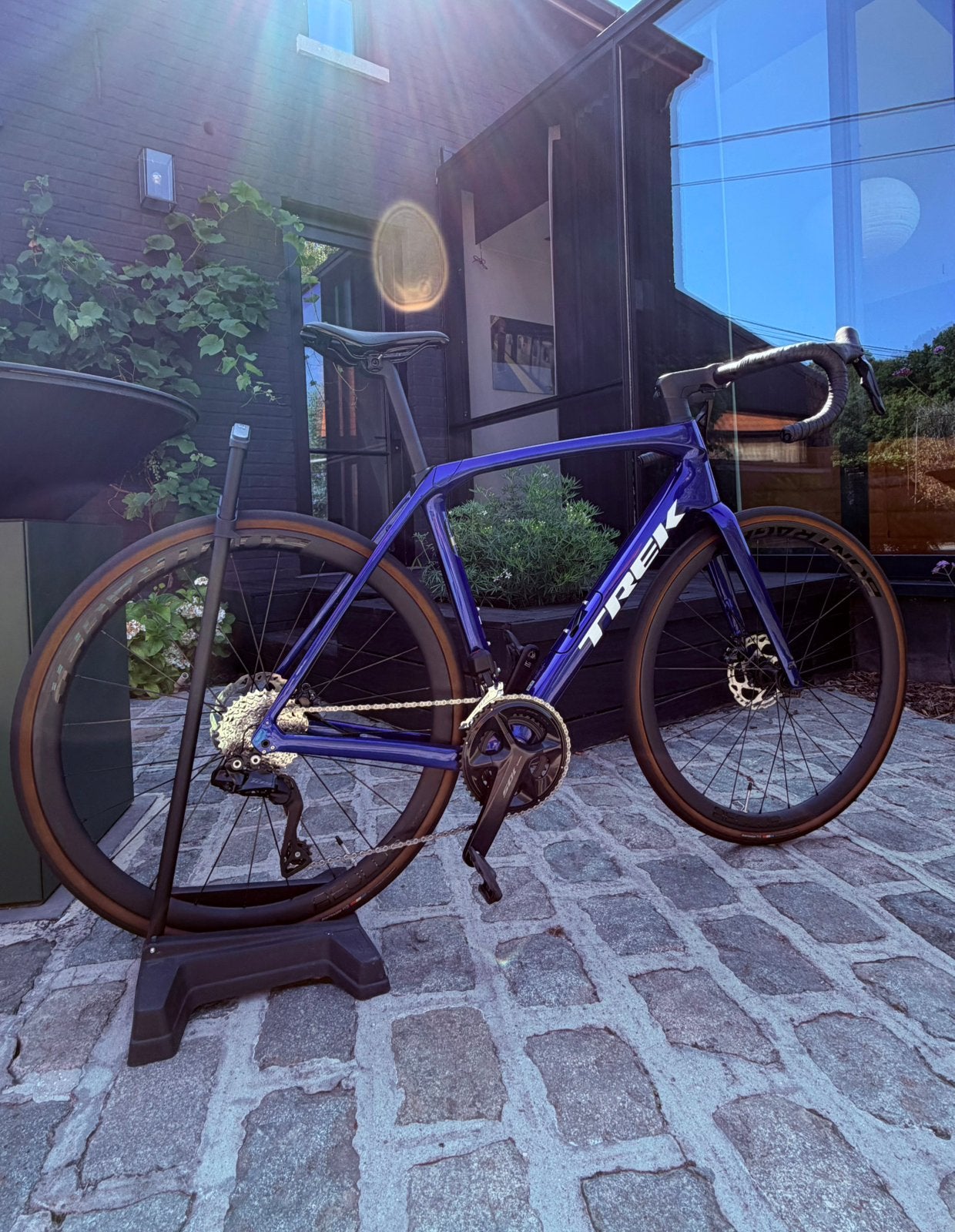 Trek Domane SL 6 Gen 4 - DI2 – Taille 56 –  neuf roulé 10km, Vélos & Vélomoteurs, Enlèvement ou Envoi, Comme neuf, Carbone