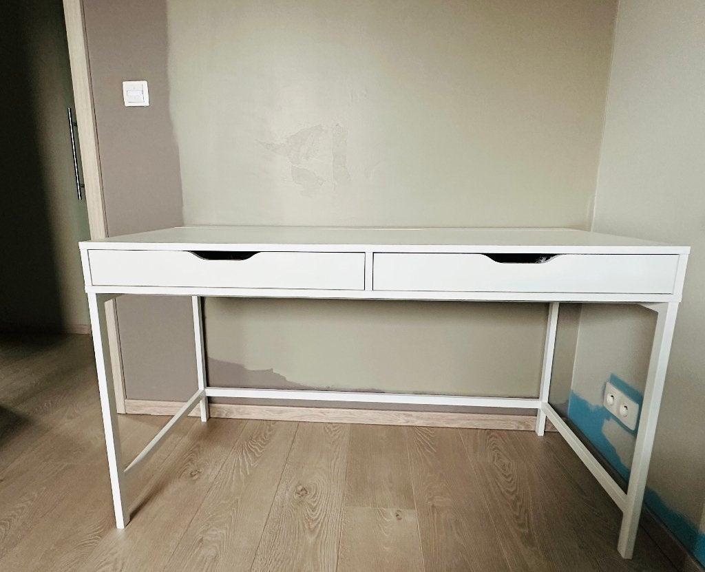 Bureau IKEA, Maison & Meubles, Bureaux, Comme neuf, Bureau d'écolier, IKEA, Moderne, Panneau de particules ou MDF, Blanc, Avec tiroirs