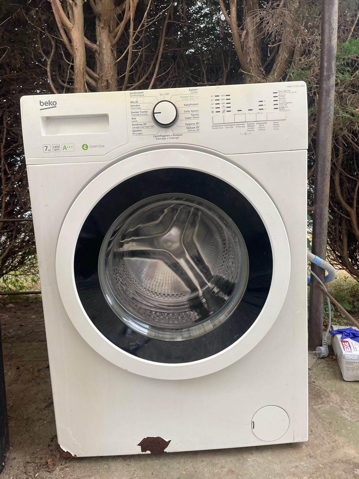 Wasmachine Beko 7kg, Elektronische apparatuur, Ophalen, Zo goed als nieuw