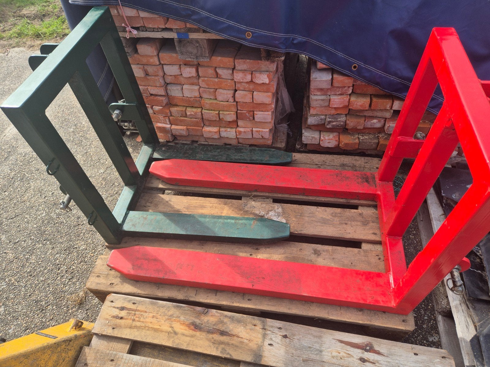palletvorken voor (mini / midi) tractor, Ophalen, Overige, Transport