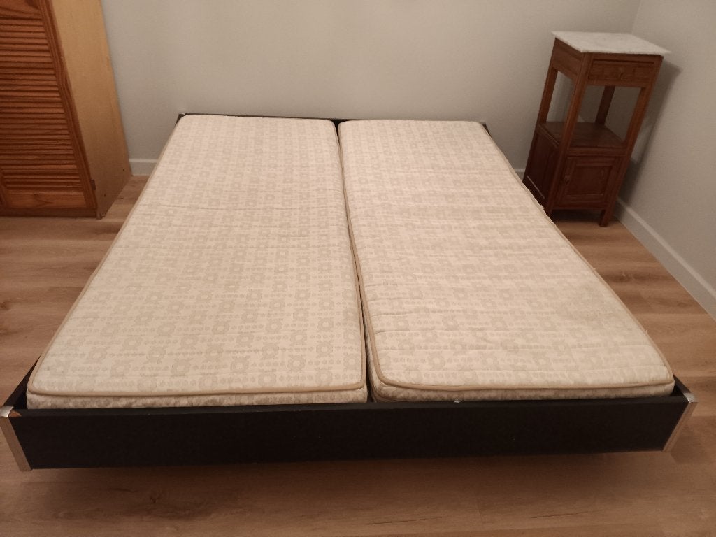 Gratis afhalen: stevig bed 210cmx165cmx40cmH, Autres dimensions, Sober, 210 cm, Enlèvement