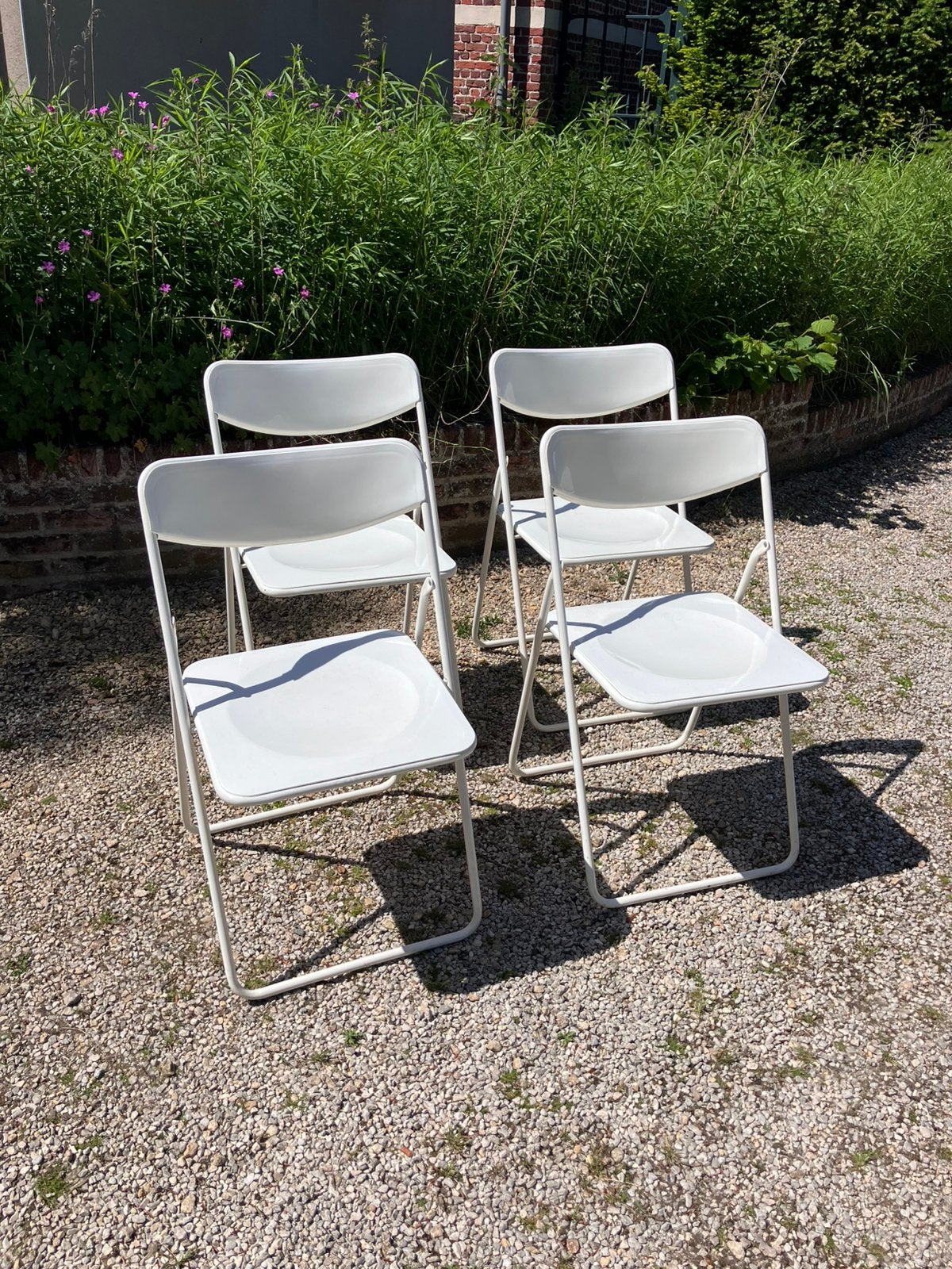 Vintage IKEA TED klapstoelen, Enlèvement, Utilisé, Synthétique, Pliant
