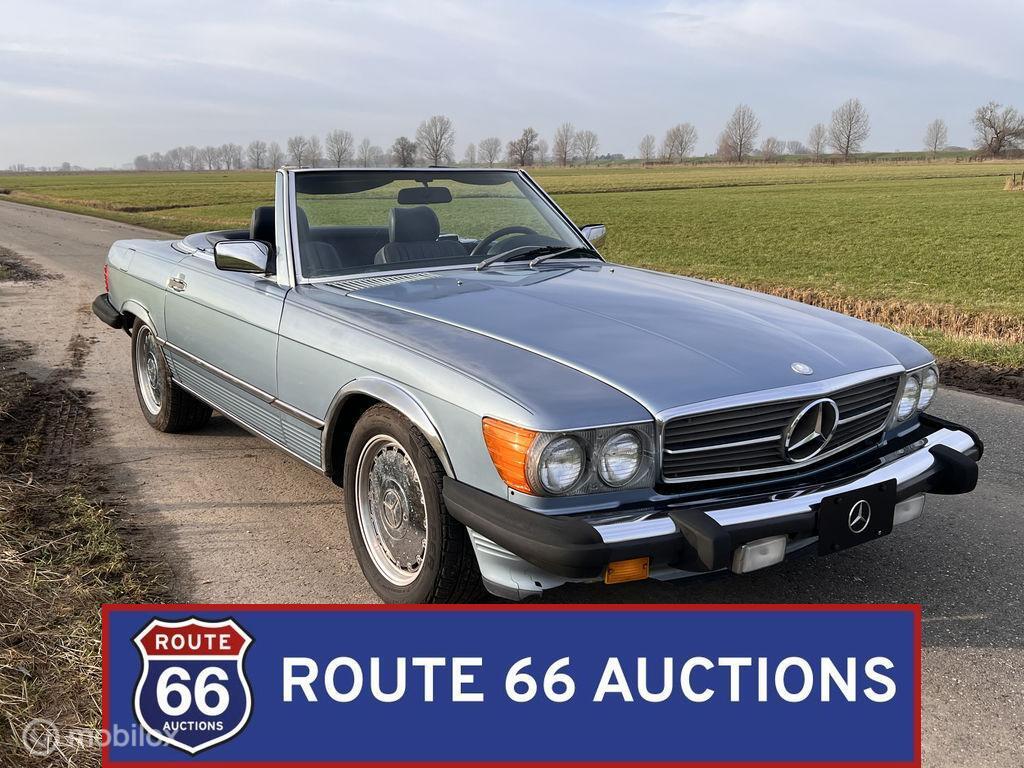 Mercedes-Benz 560 SL | 1987 | Route 66 Auctions, Autos, Achat, Entreprise, Boîte manuelle, Autre carrosserie