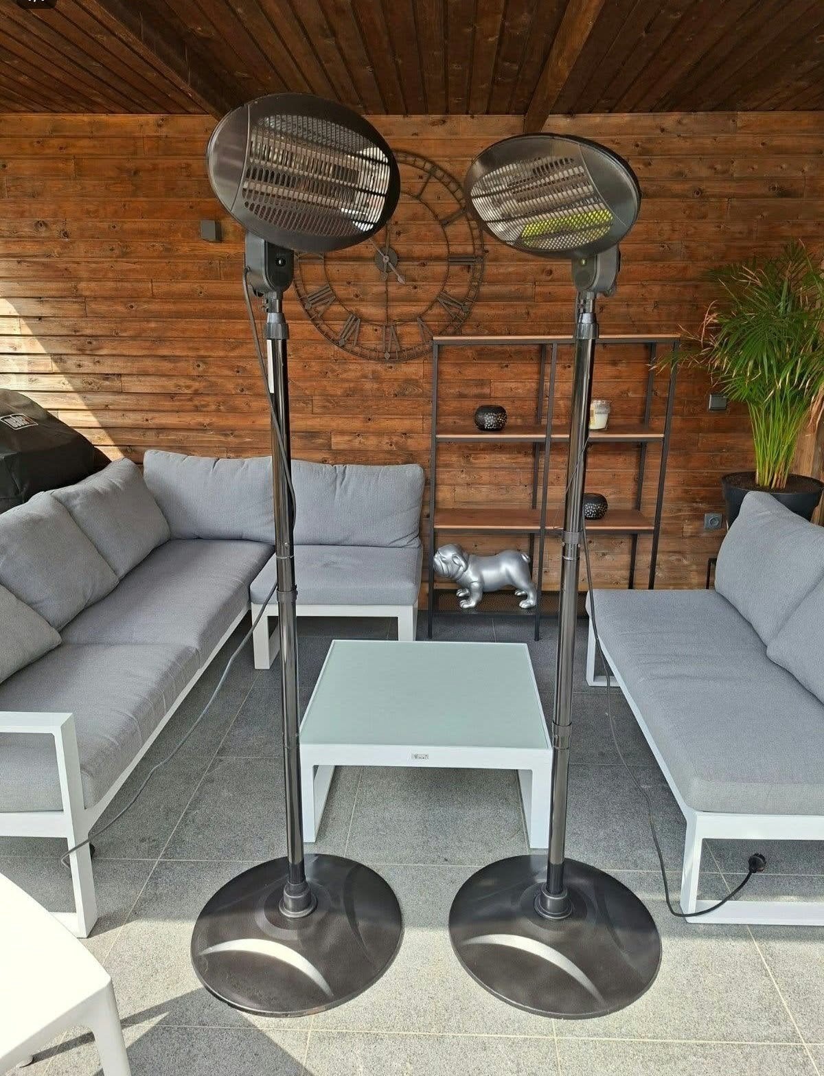 2x Terrasverwarming, Tuin en Terras, Ophalen