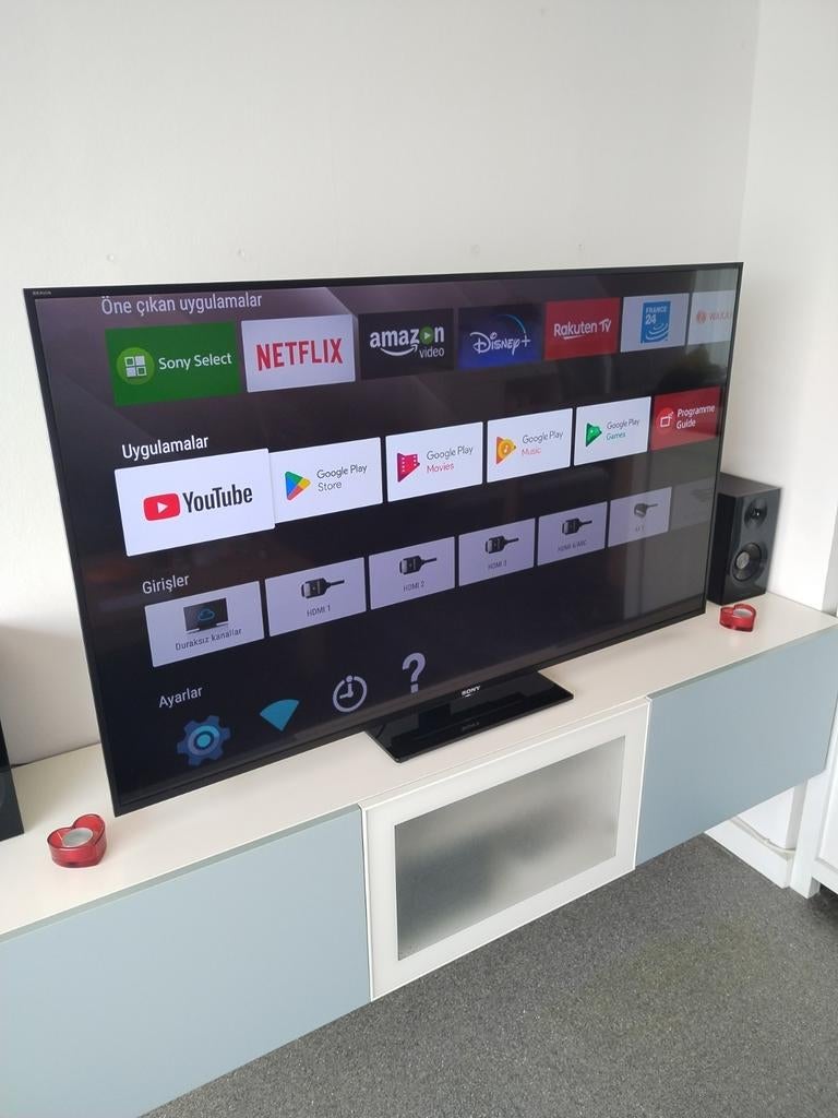 Sony bravia 55 inch Android tv 140 cm, Ophalen, Zo goed als nieuw, Sony