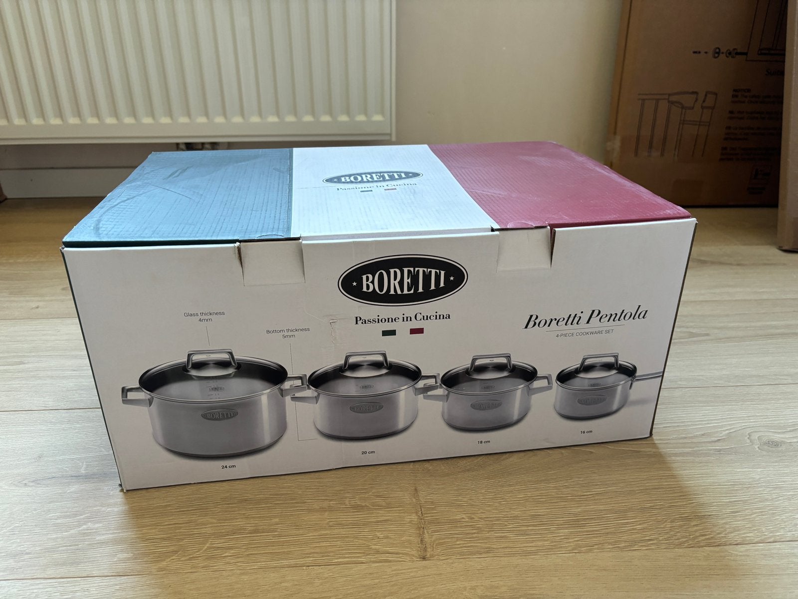 Kookpottenset Boretti NIEUW, Ophalen of Verzenden, Nieuw