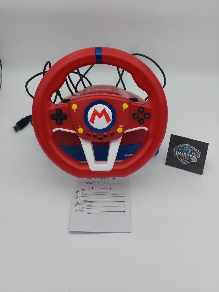 Mario Kart Racing Wheel Pro Mini Nintendo Switch, Enlèvement ou Envoi, Comme neuf, Switch, Volant ou Accessoire de sport