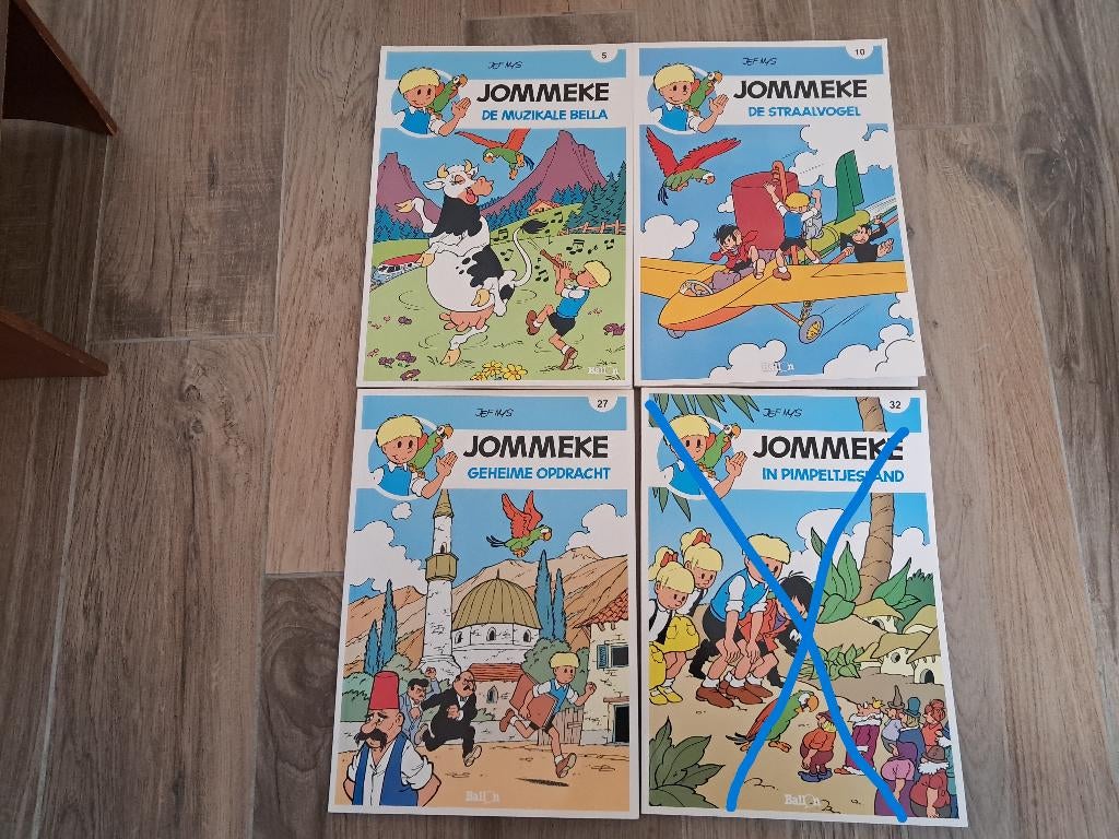 JOMMEKE  " TWEEDE DRUKS ", Boeken, Stripverhalen, Meerdere stripboeken, Ophalen of Verzenden, Nieuw, Jef Nys