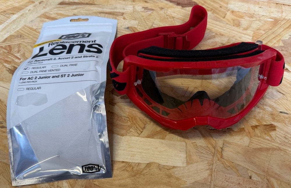 Masque 100% strata + Ecrans de rechange, Enlèvement ou Envoi, Neuf, sans ticket, Casque off road