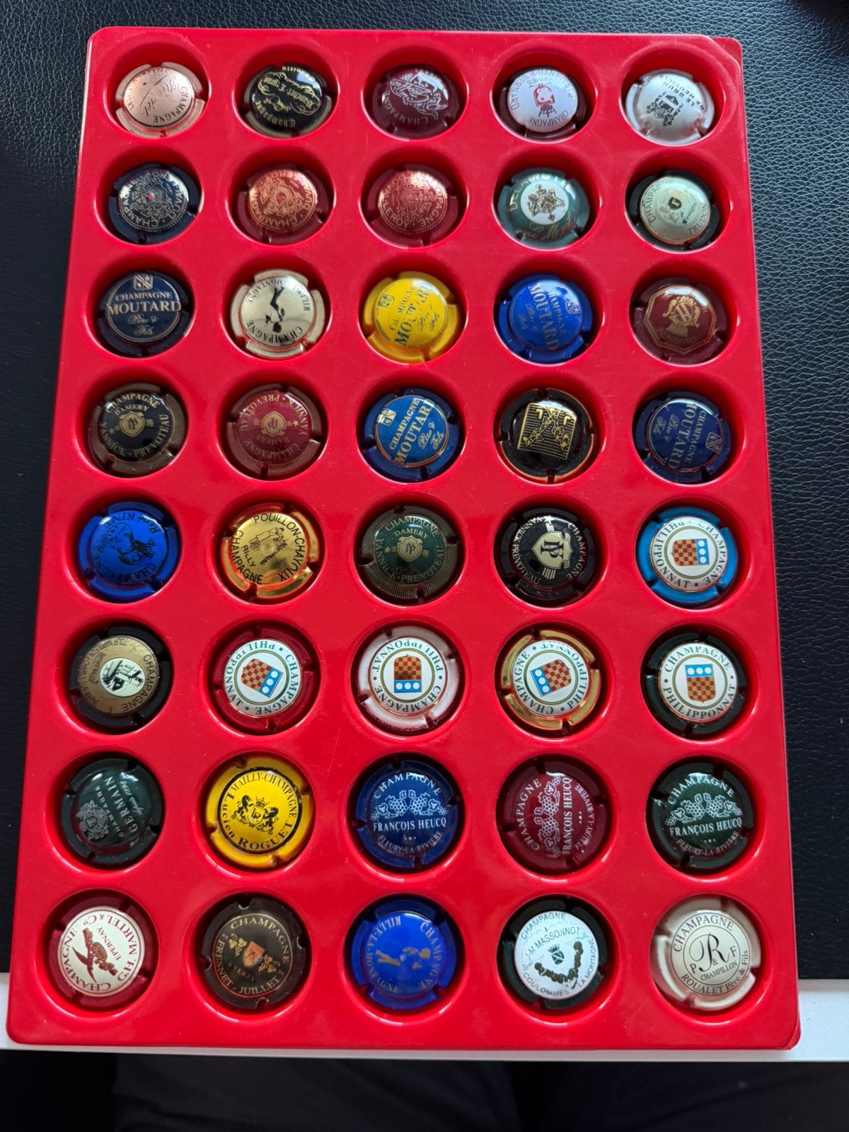 Champagne capsules lot, Verzamelen, Ophalen of Verzenden