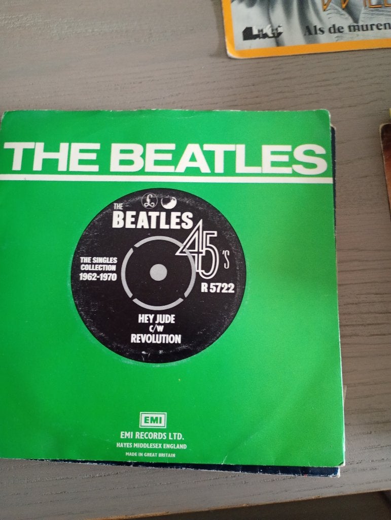 The Beatles - Hey Jude, Gebruikt, Verzenden, 7 inch, Fotohoes