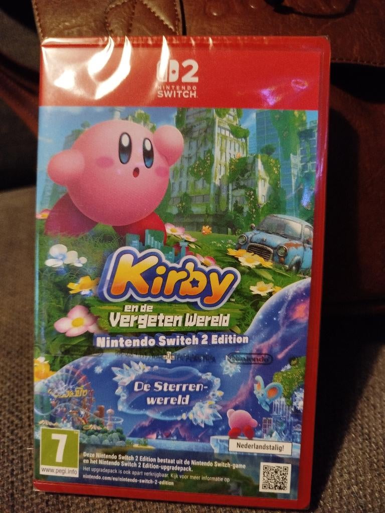 Kirby en de vergeten wereld + de sterrenwereld switch 2, Games en Spelcomputers, Ophalen, Nieuw