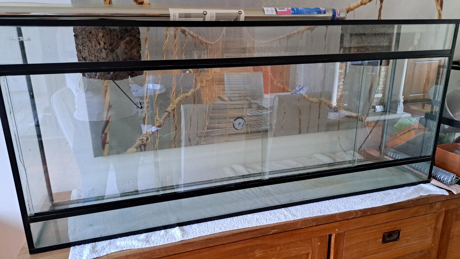 Terrarium, Ophalen