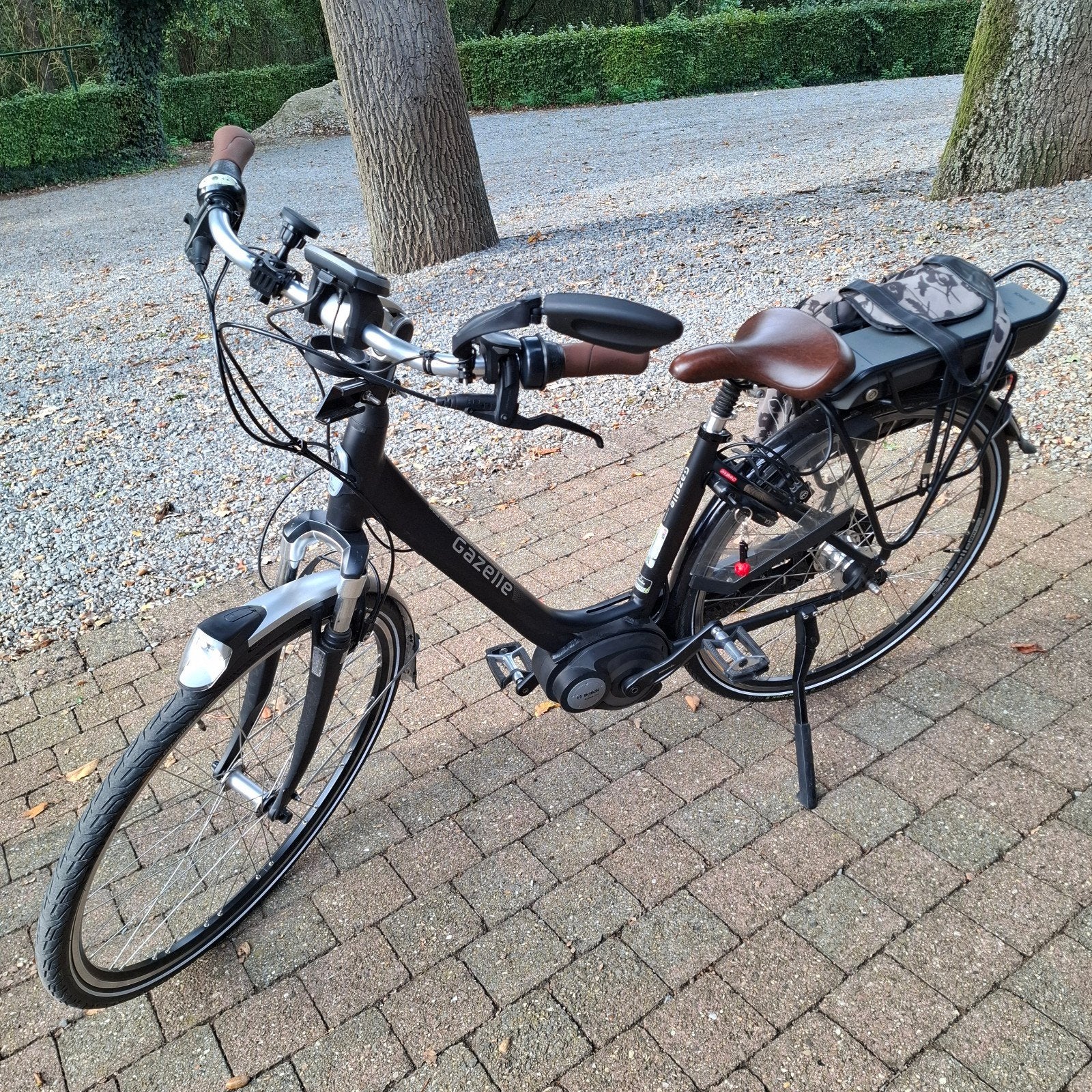 Gazelle Orange C7+HMB  46 CM Bosch middenmotor, Ophalen, Gebruikt, Minder dan 47 cm, 50 km per accu of meer