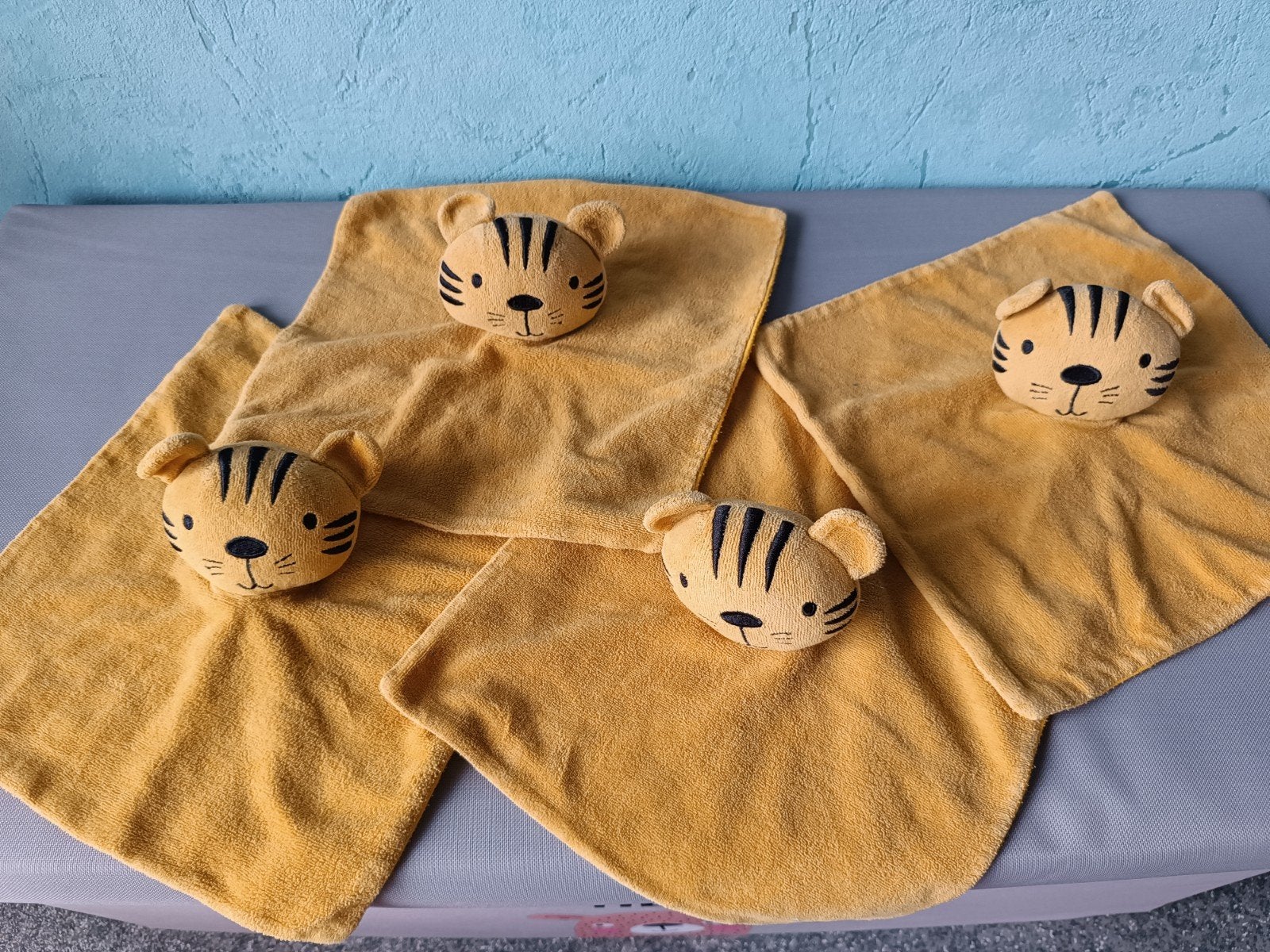Knuffeldoekjes tijgertje, Ophalen of Verzenden