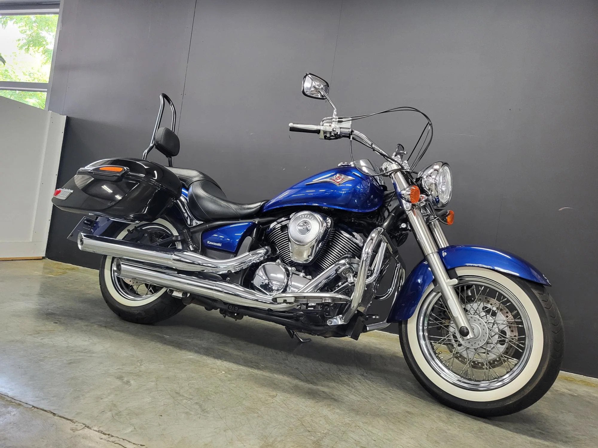 Kawasaki VN 900 zalige cruiser in topstaat, Motos, Entreprise, Plus de 35 kW, 900 cm³, Autre