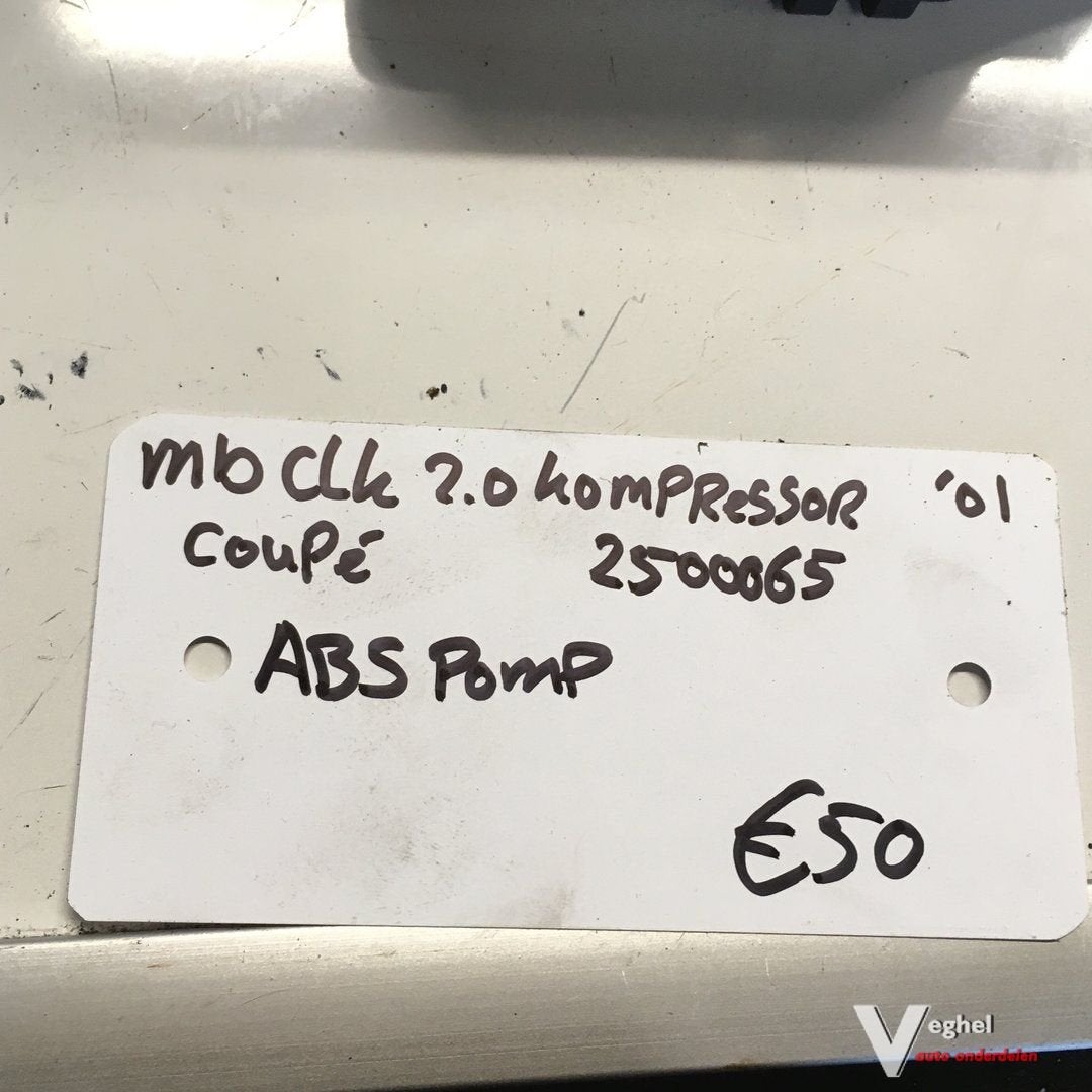 Mercedes CLK Cabrio 2.0 compressor 2000 wagennr 2500065  ABS, Gebruikt, -, -, Ophalen of Verzenden