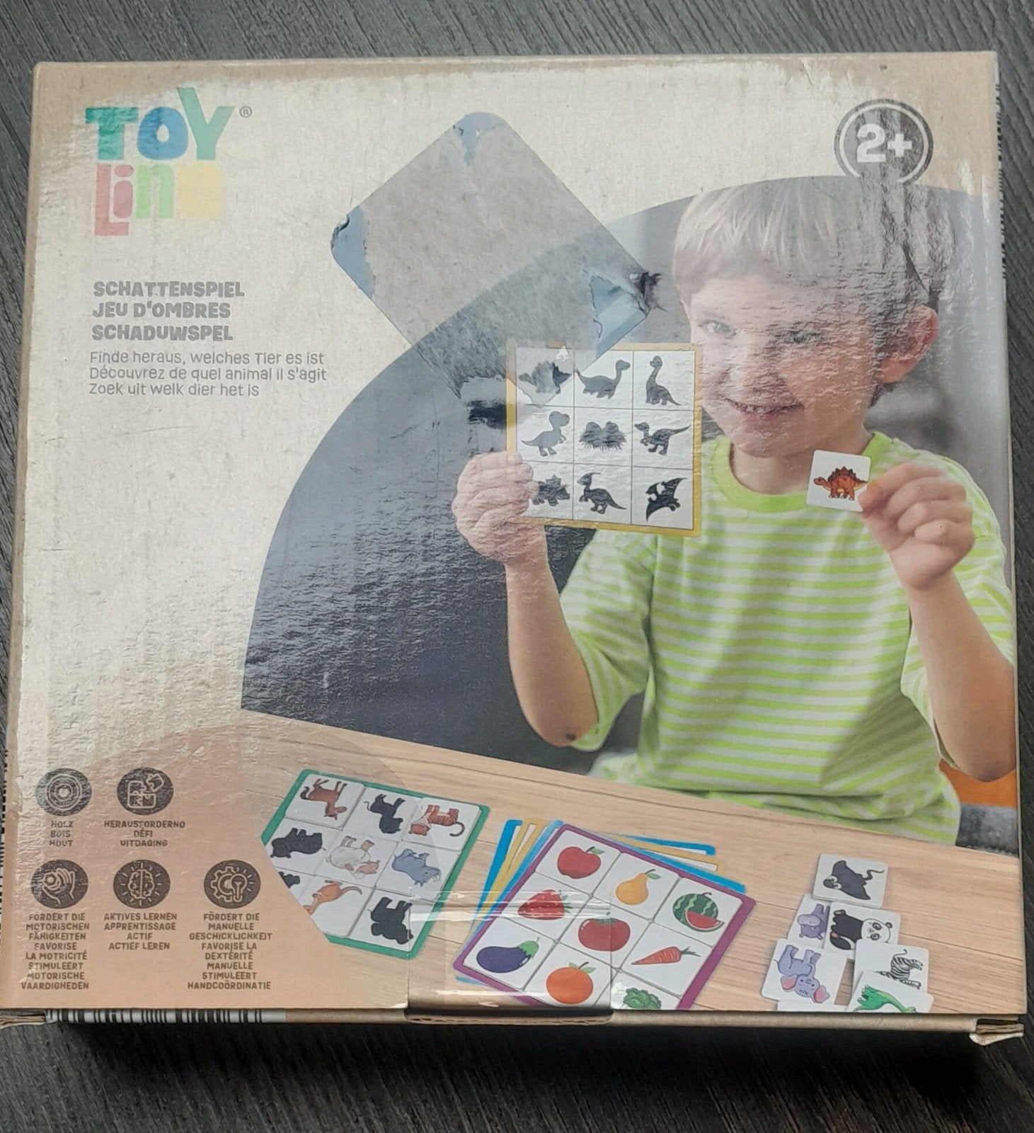 schattenspel, Ophalen