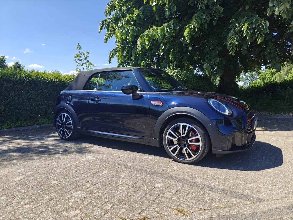 Mini JCW cabrio 11/2023 50.000km, Auto's, Mini, Particulier, Cabrio, Achteruitrijcamera, Adaptieve lichten, Airconditioning, Android Auto