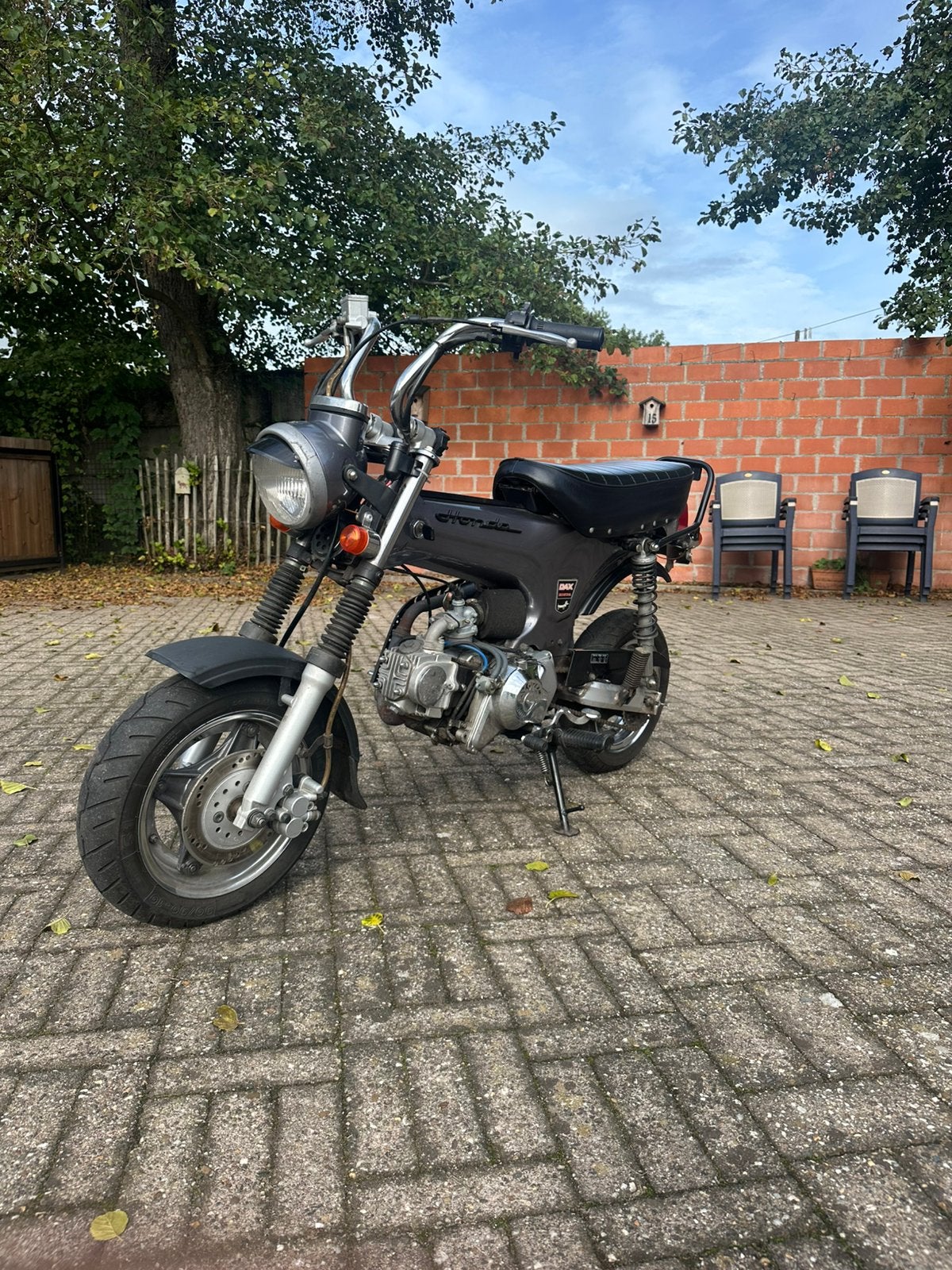Honda dax skyteam, Fietsen en Brommers, Ophalen, Zo goed als nieuw, Klasse B (45 km/u)