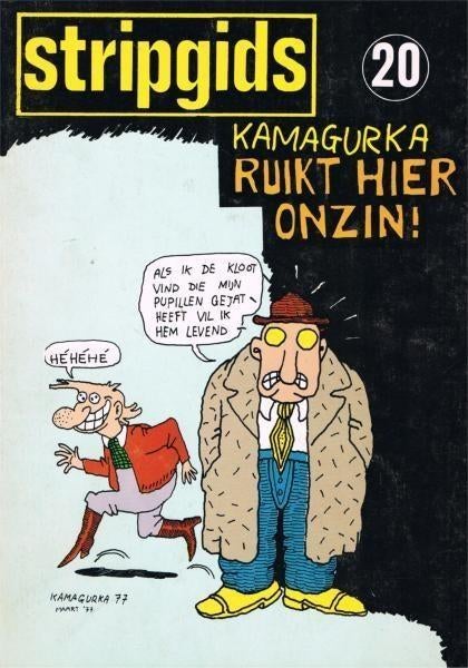 Ciso stripgids nr.20 Kamagurka, Boeken, Stripverhalen, Eén stripboek, Ophalen of Verzenden, Gelezen