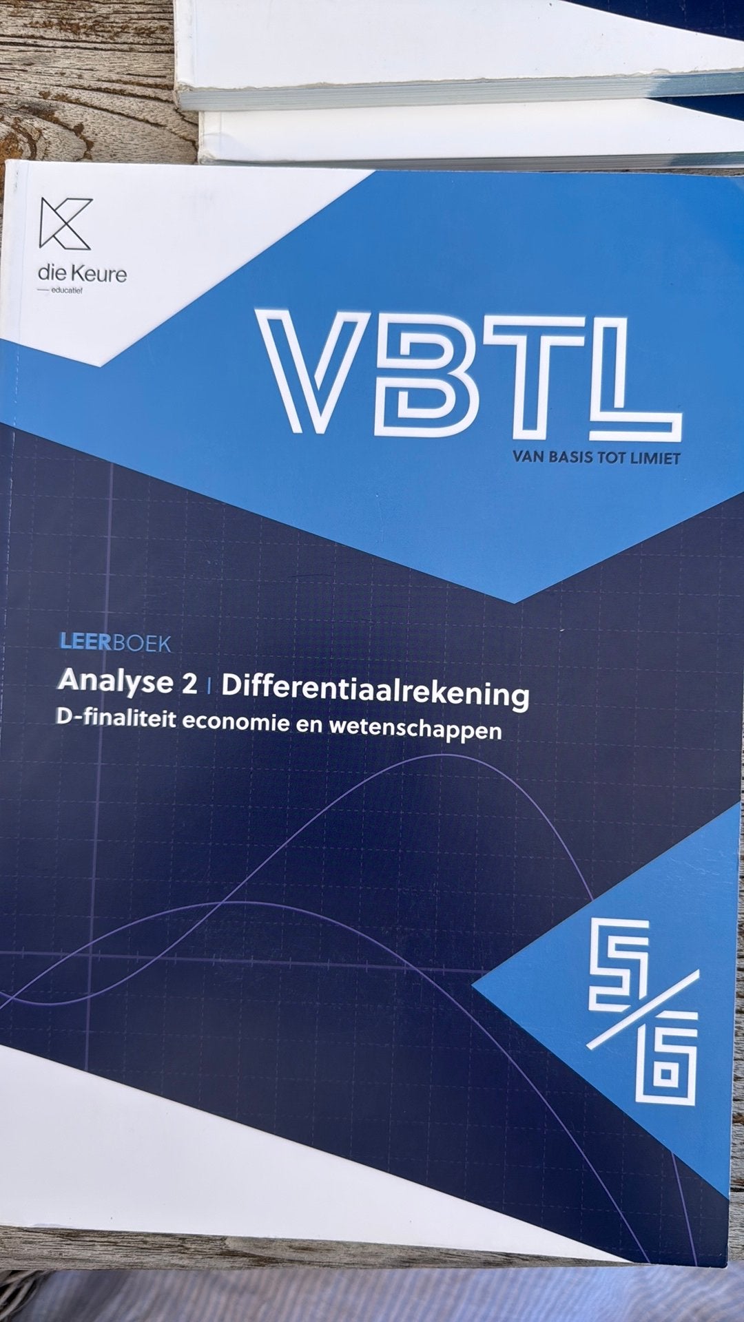 VBTL analyse, Boeken, Schoolboeken, Ophalen of Verzenden, Zo goed als nieuw, ASO, Wiskunde A