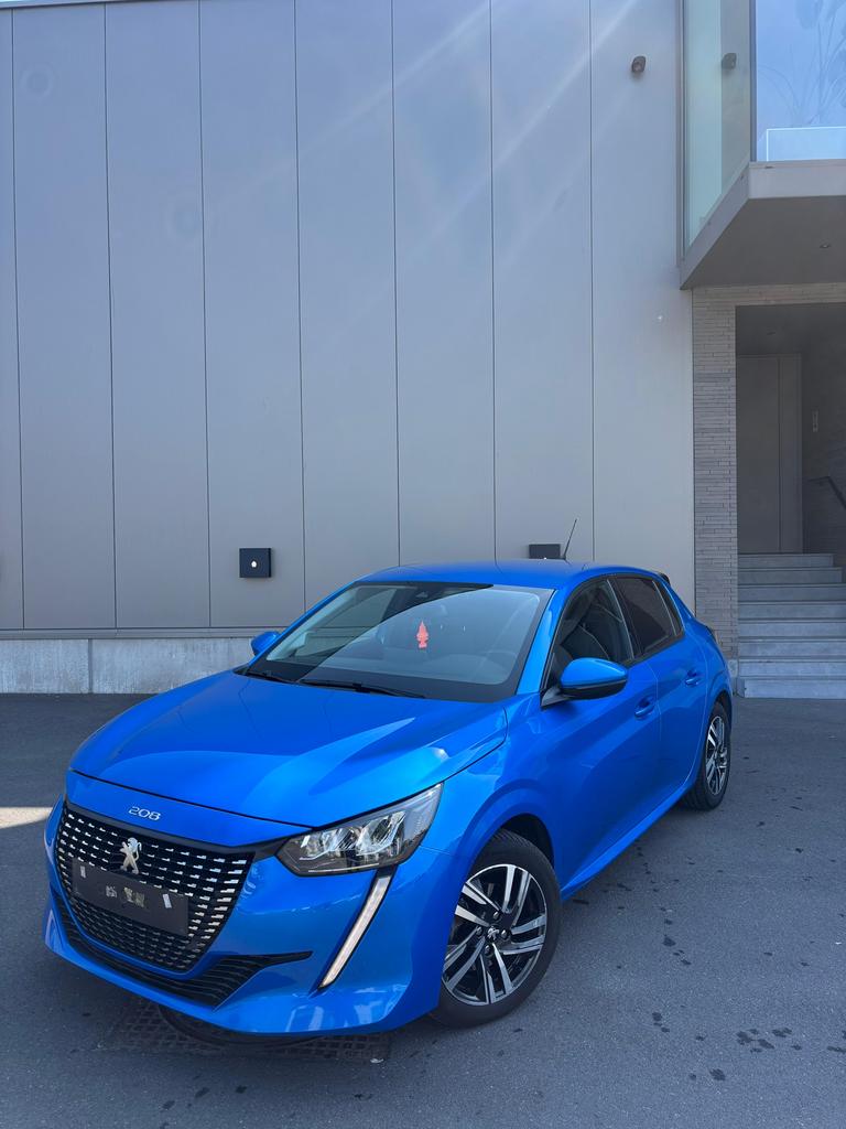 Peugeot 208 | 2021 | Topstaat, Automaat, 4 deurs, 1199 cc, Blauw