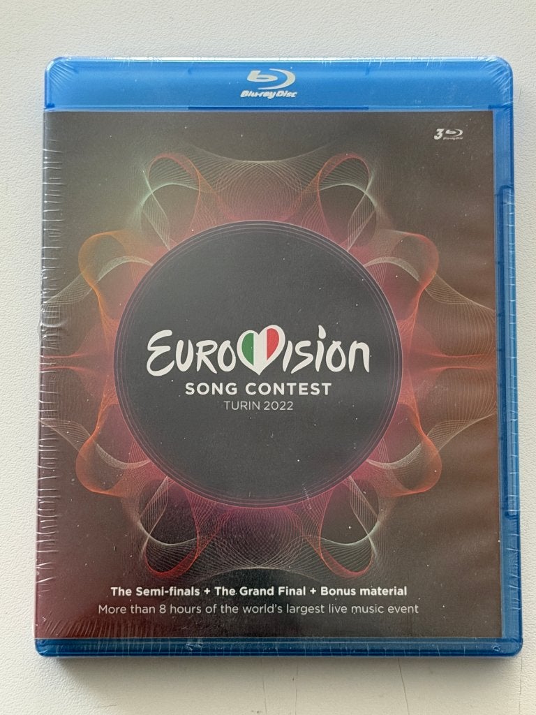 Eurovision Song Contest Turin 2022 (3x Blu-ray), Cd's en Dvd's, Muziek en Concerten, Alle leeftijden, Concert, Ophalen of Verzenden