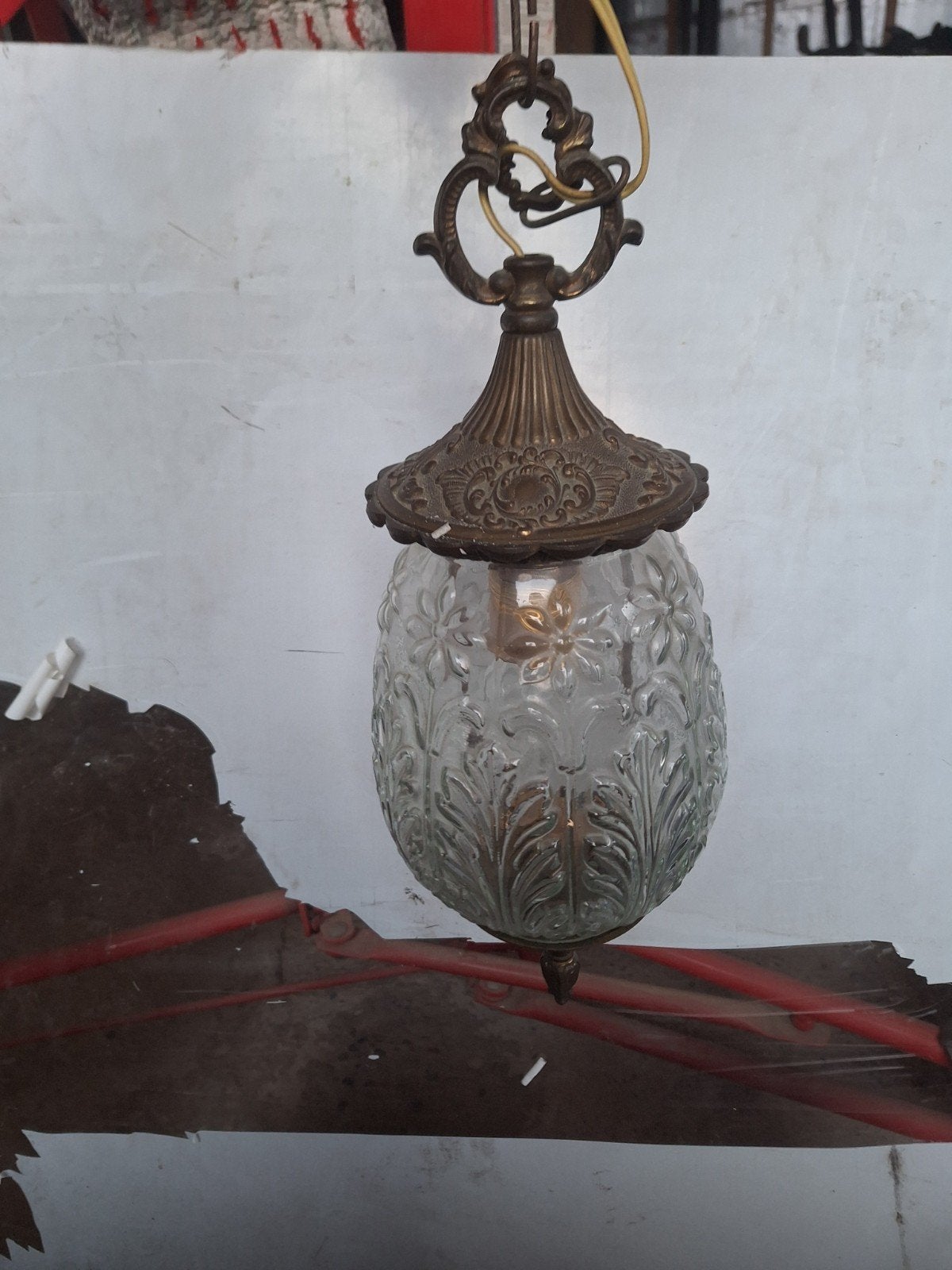 Oude hanglamp goede staat, Huis en Inrichting, Ophalen