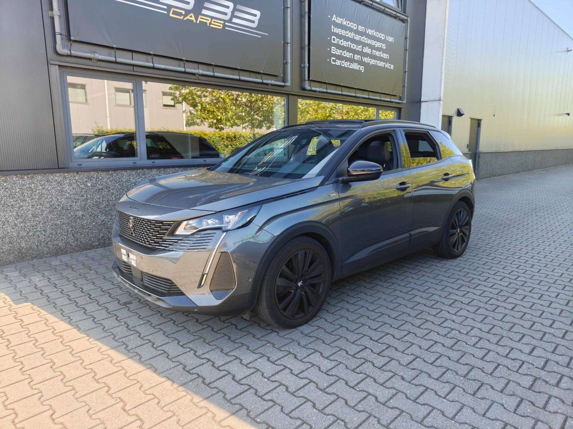 Peugeot 3008 1.6 Hybrid 225 GT Blackpack/Pano/Keyless/Warm+M, Automaat, Dealer onderhouden, Gebruikt, 181 pk