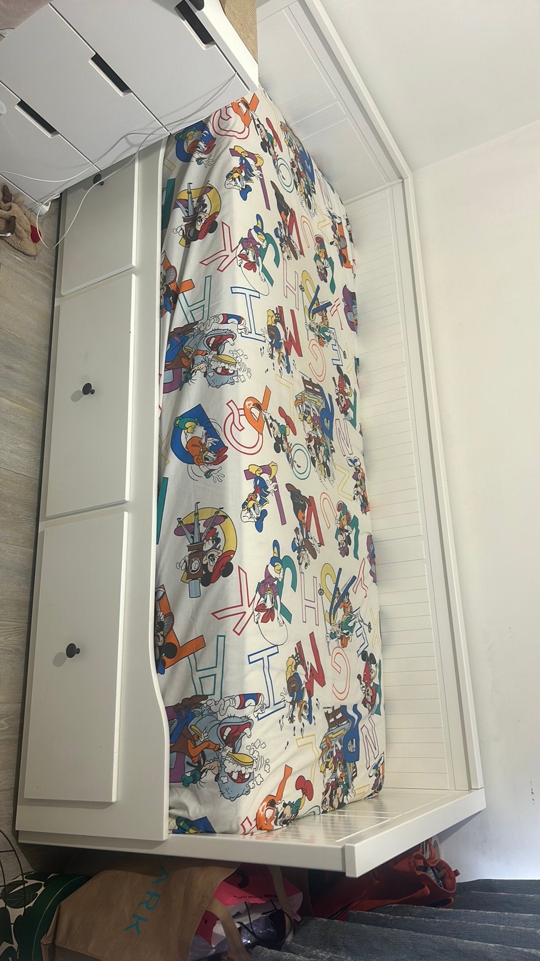 Lit, Une personne, Enlèvement, Utilisé, 200 cm