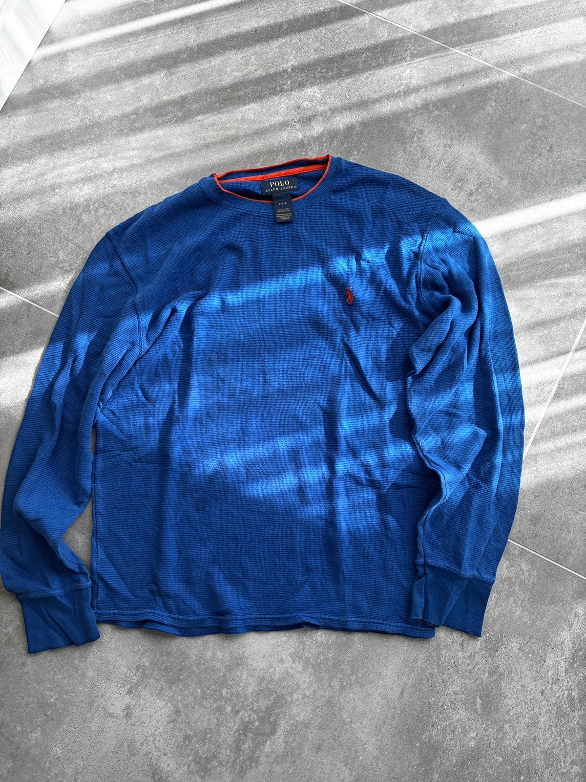 Ralph lauren sweater, Kleding | Heren, Ophalen of Verzenden, Nieuw, Maat 52/54 (L), Blauw