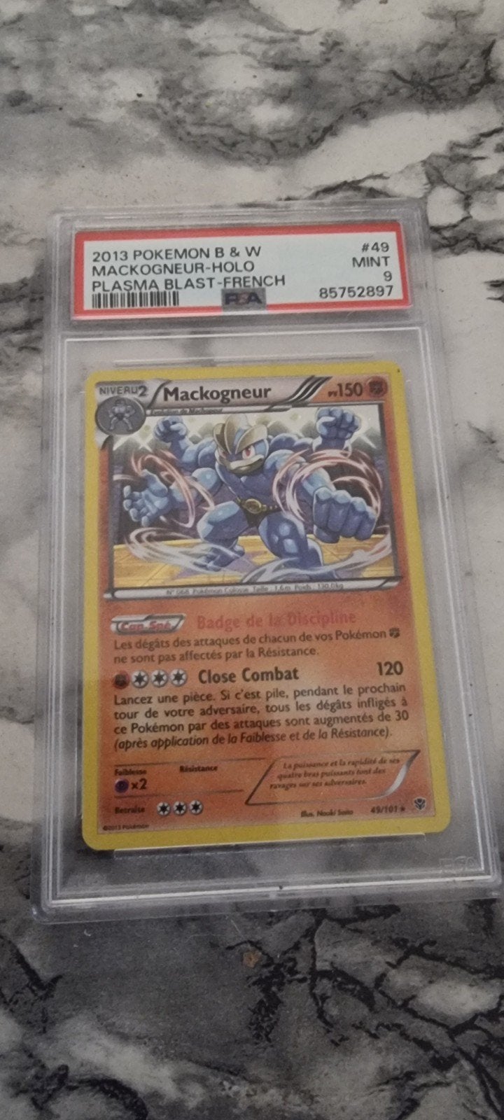 mackogneur psa9, Enlèvement