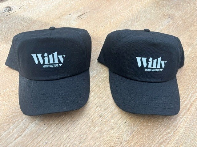 2 Zwarte Radio Willy Petten – Nieuw!, Kleding | Heren, Hoeden en Petten, Ophalen of Verzenden, Nieuw, Beechfield Original, Pet