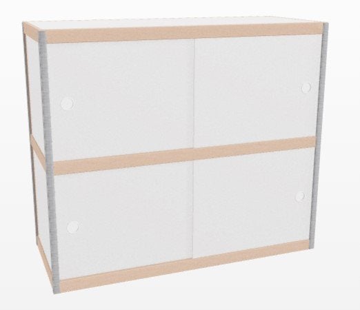"Kewlox" opbergkast - heel goede staat, 25 à 50 cm, Moins de 100 cm, Comme neuf, 100 à 150 cm