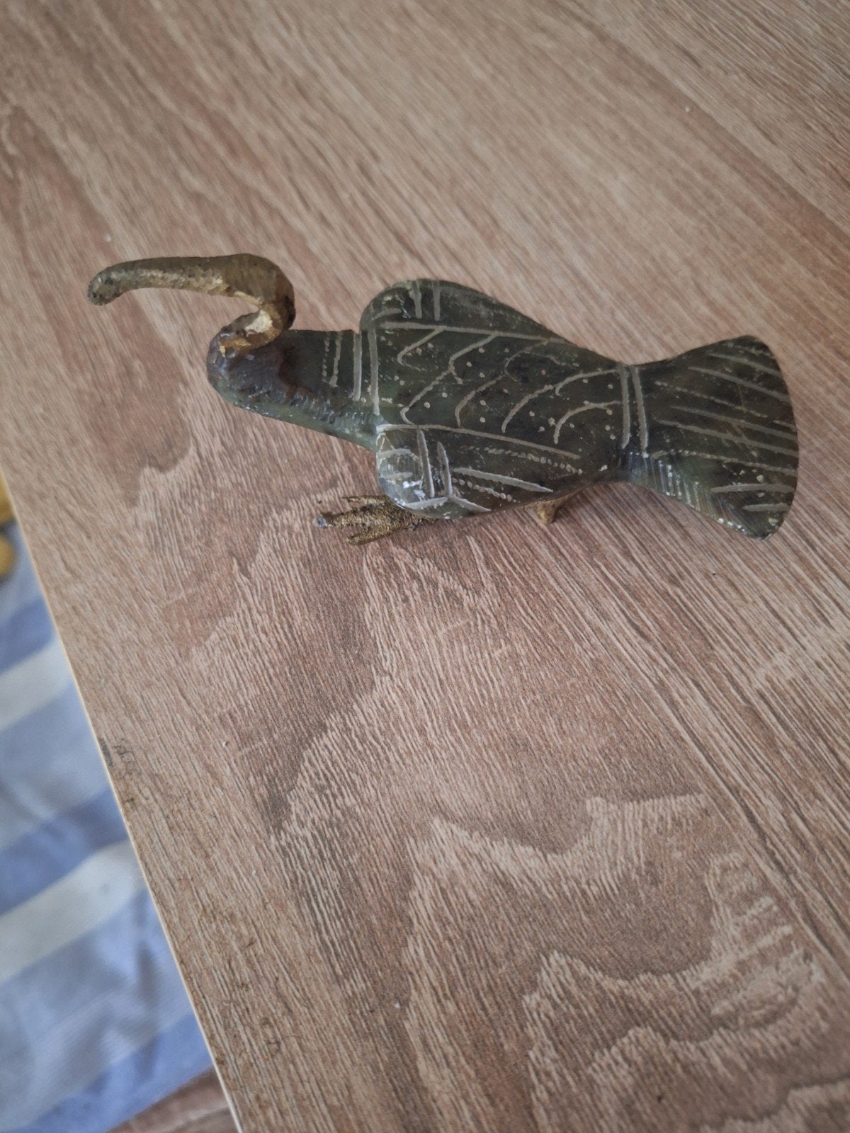 statuette ibis vintage, Enlèvement