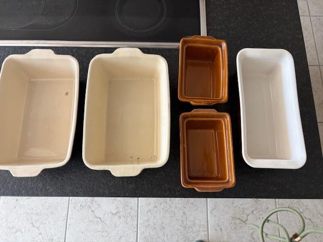 5 bols à pâtés, Enlèvement ou Envoi, Comme neuf, Autres types