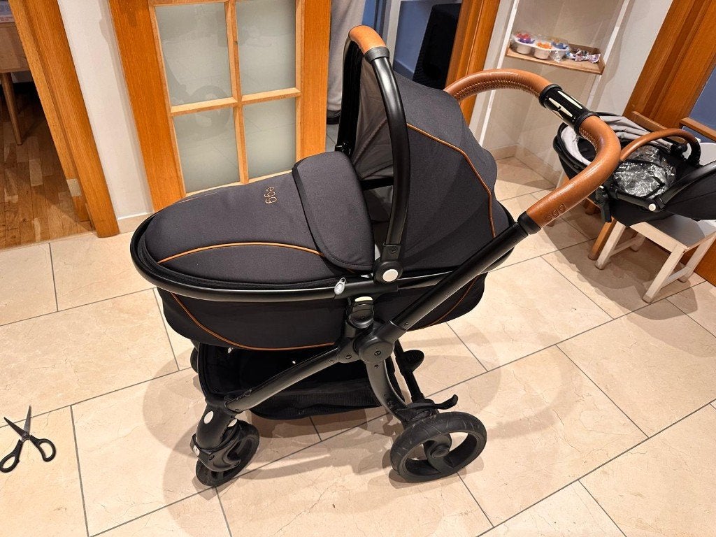 Poussette Egg Noir & Espresso, Ophalen, Zo goed als nieuw, Kinderwagen, Overige merken