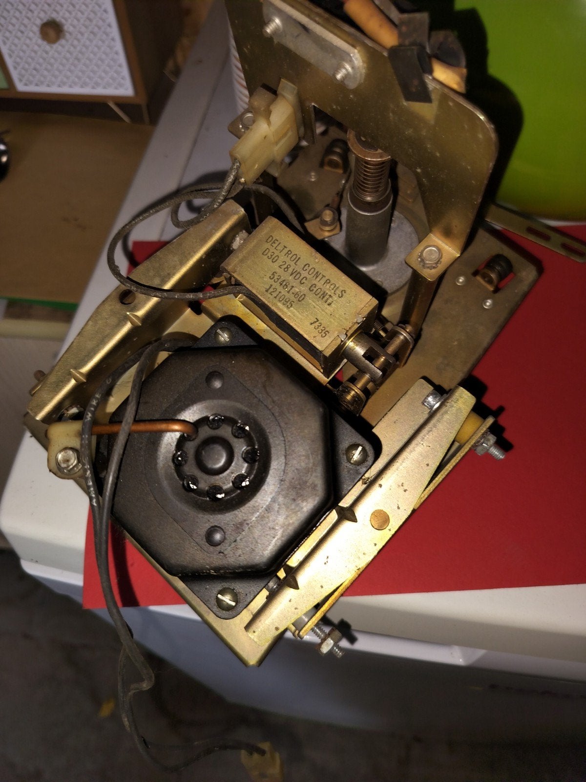 platen aandrijfmotor wurlitzer, Ophalen, Gebruikt, 1960 tot 1970, Wurlitzer