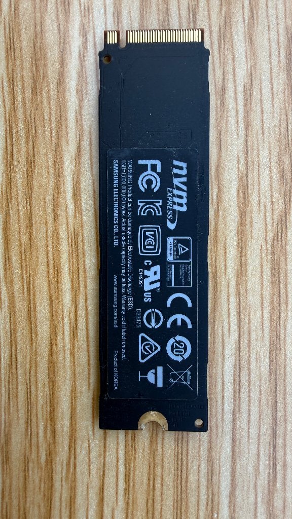 Samsung nvme 960 pro 2tb, Computers en Software, Ophalen, Intern, SSD, Refurbished