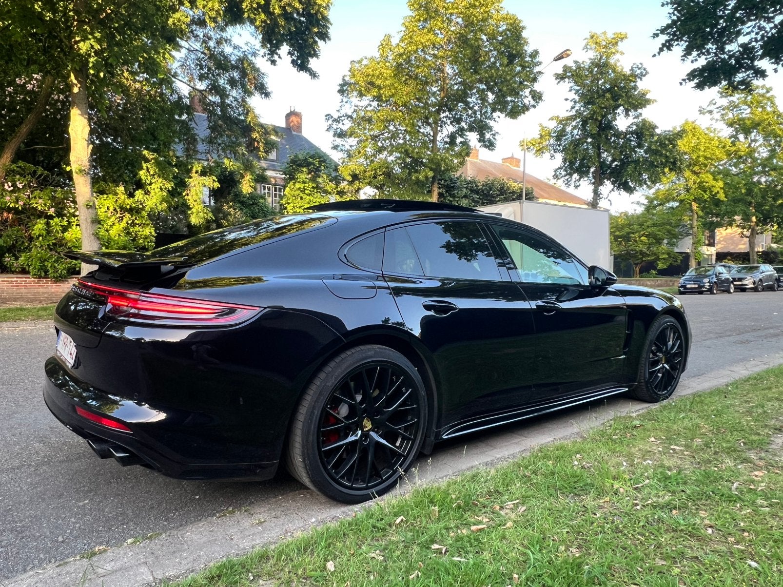 PORSCHE PANAMERA 4E-Hybrid Sport Black Edition, Auto's, Porsche, Automaat, Zwart, Particulier, Alarm