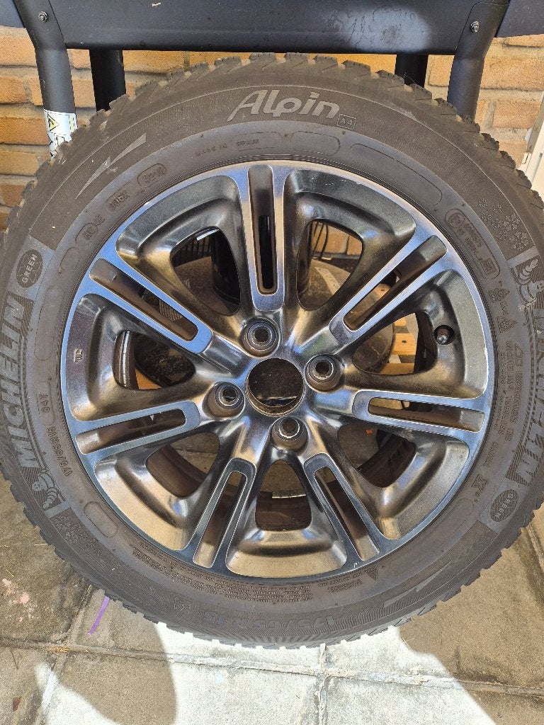 Velgen + banden, 15 pouces, Pneus et Jantes, Pneus hiver, 175 mm