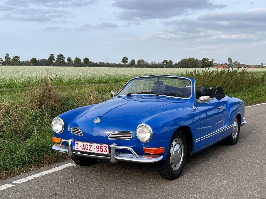 Karman Ghia, Autos, Cabriolet, Noir, 2 portes, Particulier