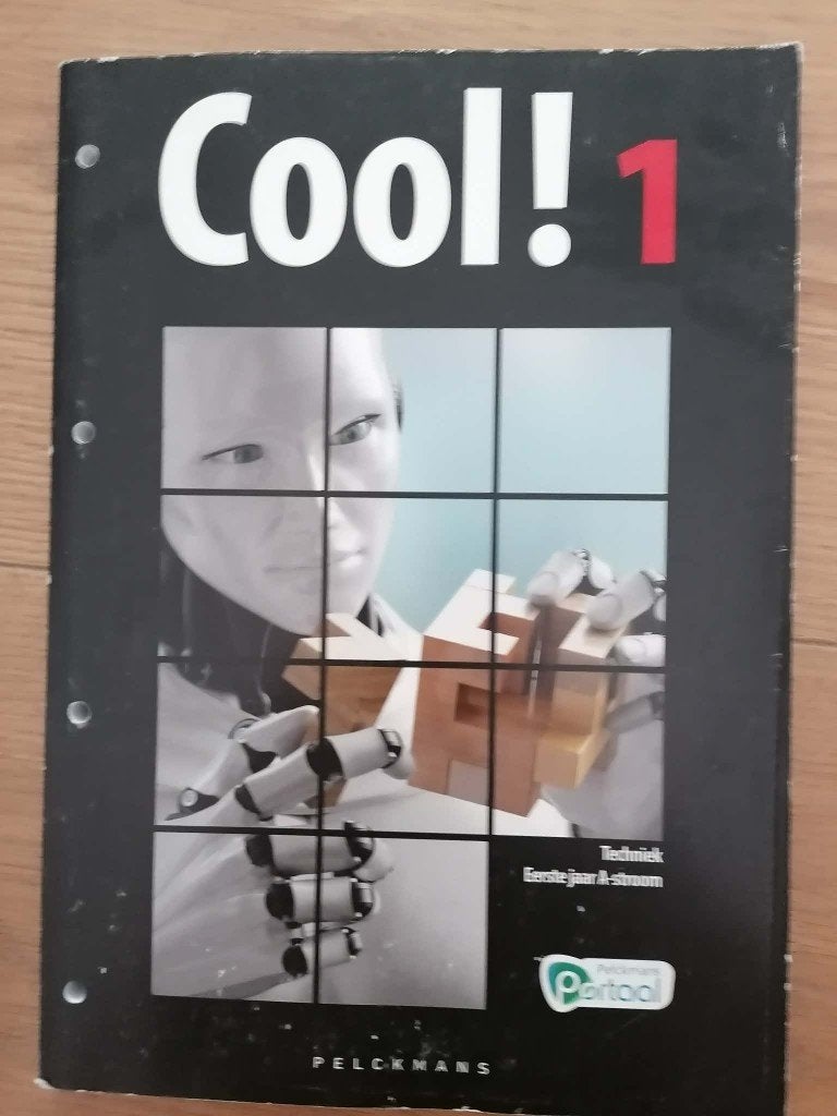 Cool! 1 werkboek Techniek - Eerste jaar A-stroom, Livres, Livres scolaires, Enlèvement ou Envoi, Comme neuf, Autres matières, Pelckmans