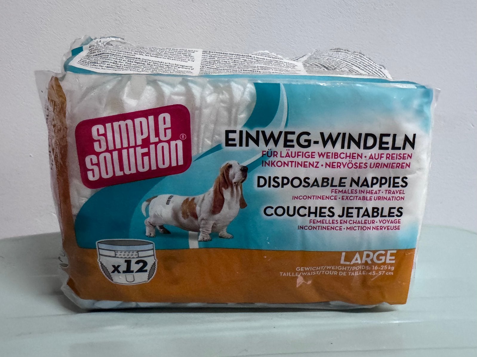 Luiers wegwerpbaar honden, Dieren en Toebehoren, Overige merken, Ophalen of Verzenden, Nieuw, Overige typen