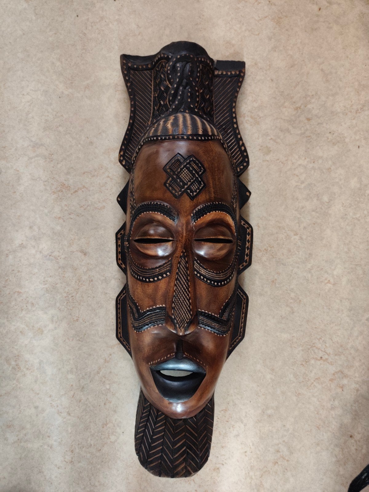 Afrikaans masker in uitstekende staat, Ophalen of Verzenden, Masker
