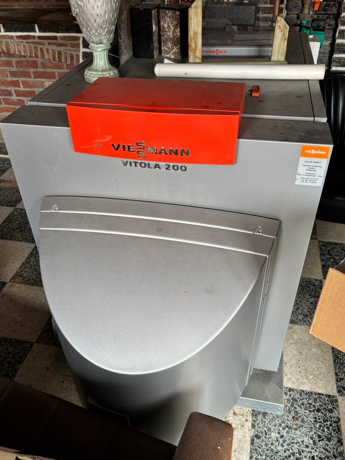 Viesmann Vitola 200 Mazoutbrander, Doe-het-zelf en Bouw, Chauffageketels en Boilers, Ophalen, Gebruikt