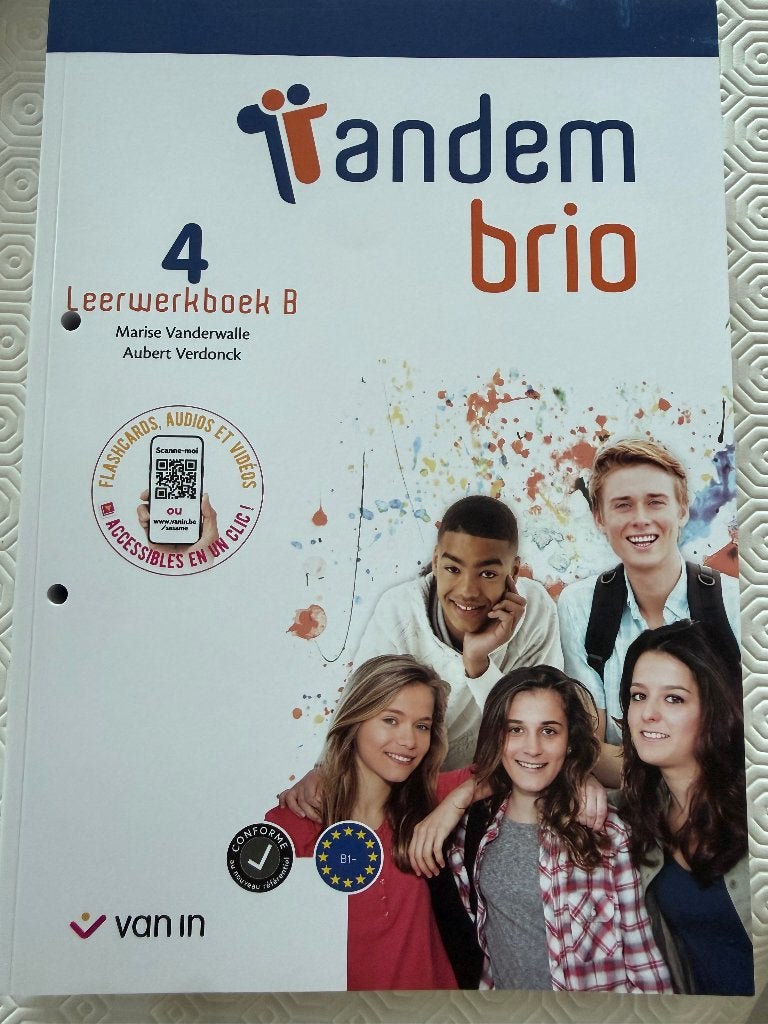 Tandem brio  4ème Leerwerkboek B, Enlèvement, Utilisé, Secondaire, Néerlandais
